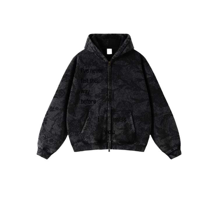 I Miss You Zip-Up